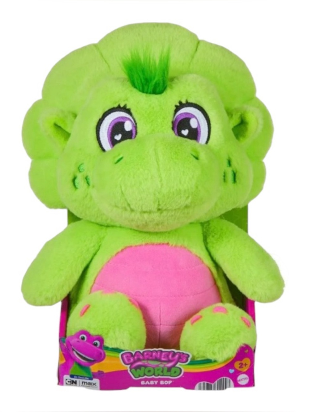 Fisher-Price Barney's World Baby Bop Plush,12-inch Figure, Soft & Cuddly Texture